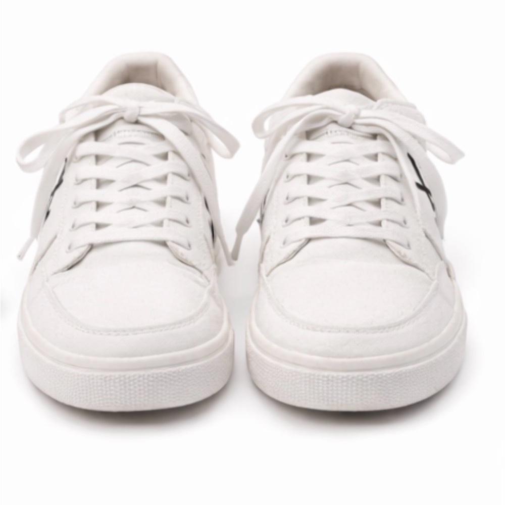 Off-White White and Black Men's Sneakers